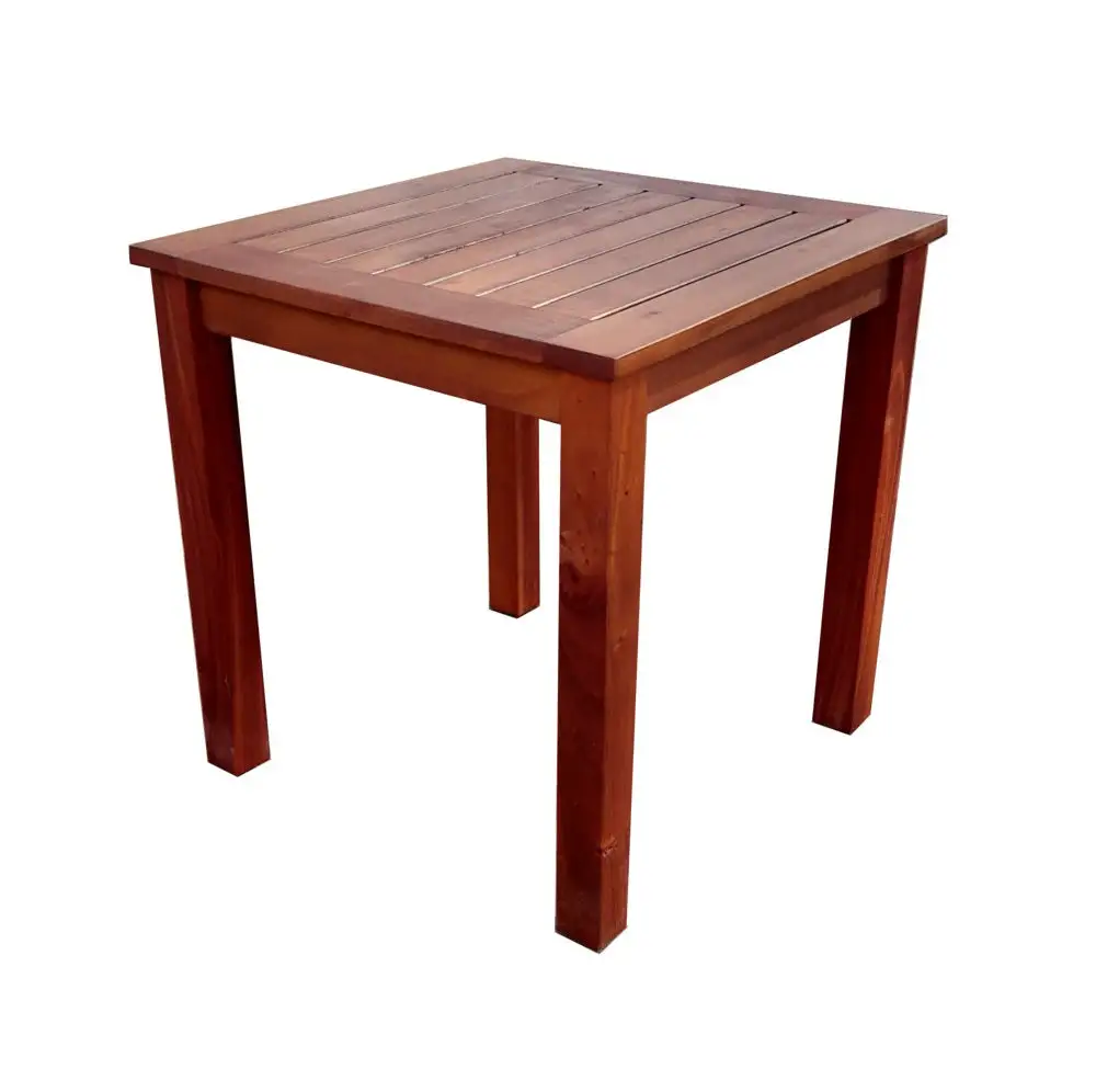 Seasonal Trends IP201-224 Teak Wood Side Table Outdoor Living