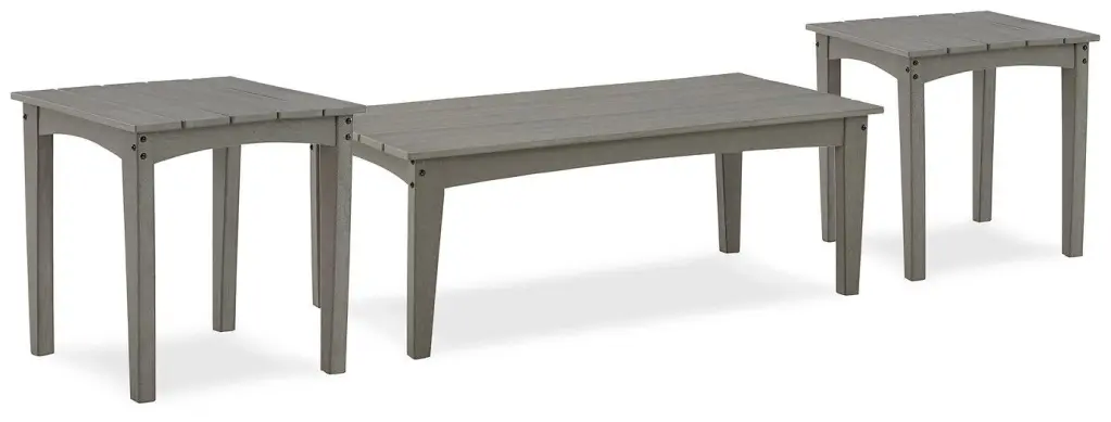 Visola Outdoor Occasional Table Set - Versatile Patio Accent