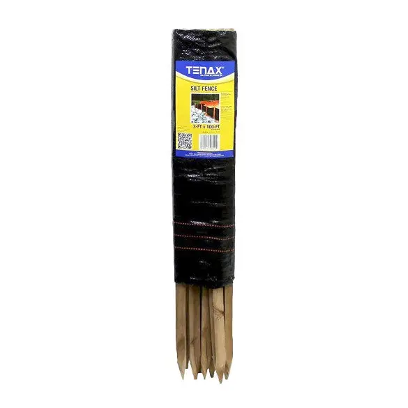 Tenax Silt Fence Erosion Control Posts 3 Feet X 100 Feet