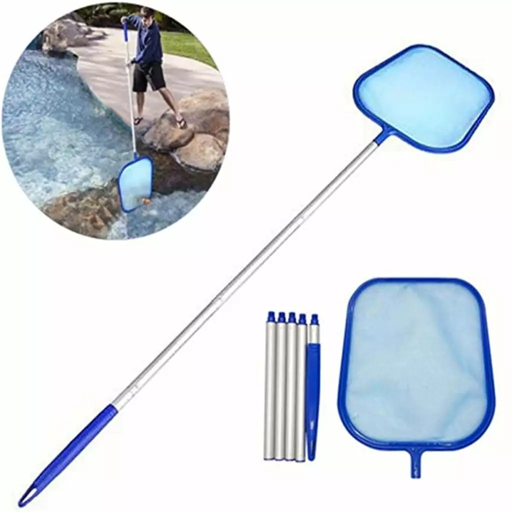 CELNNCOE Pool Nets Cleaning Leaf Rake Mesh Frame Net Skimmer Cleaner Swimming Pool Tool