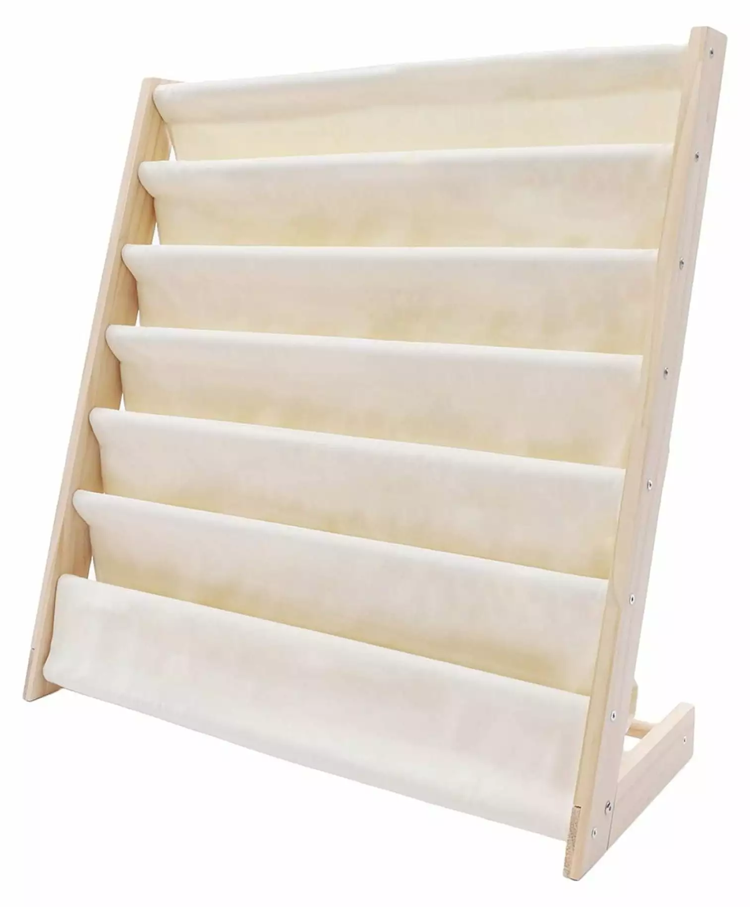 Alieon Kids Bookshelf Book Shelf Organizer Kids 6 Sling Bookshelf Organizer Bedroom Playroom Toy Storage