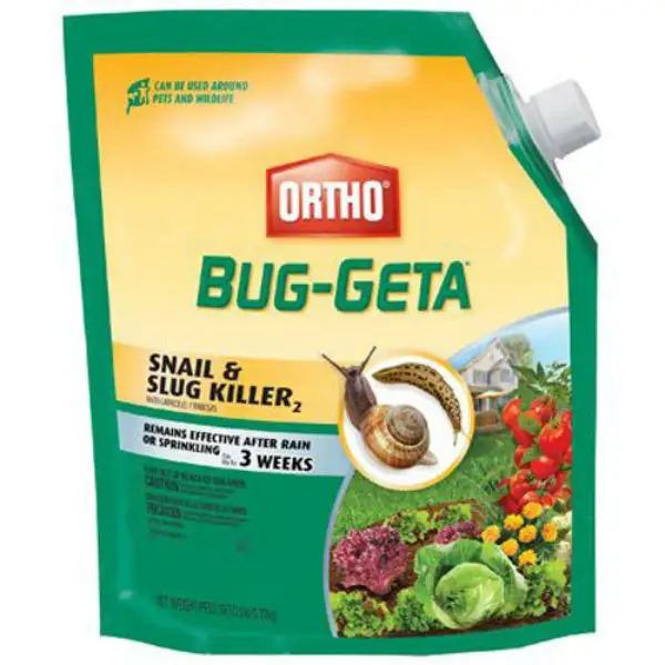 Ortho Bug-Geta Snail & Slug Killer 6 Lbs Effective Garden Pest Control