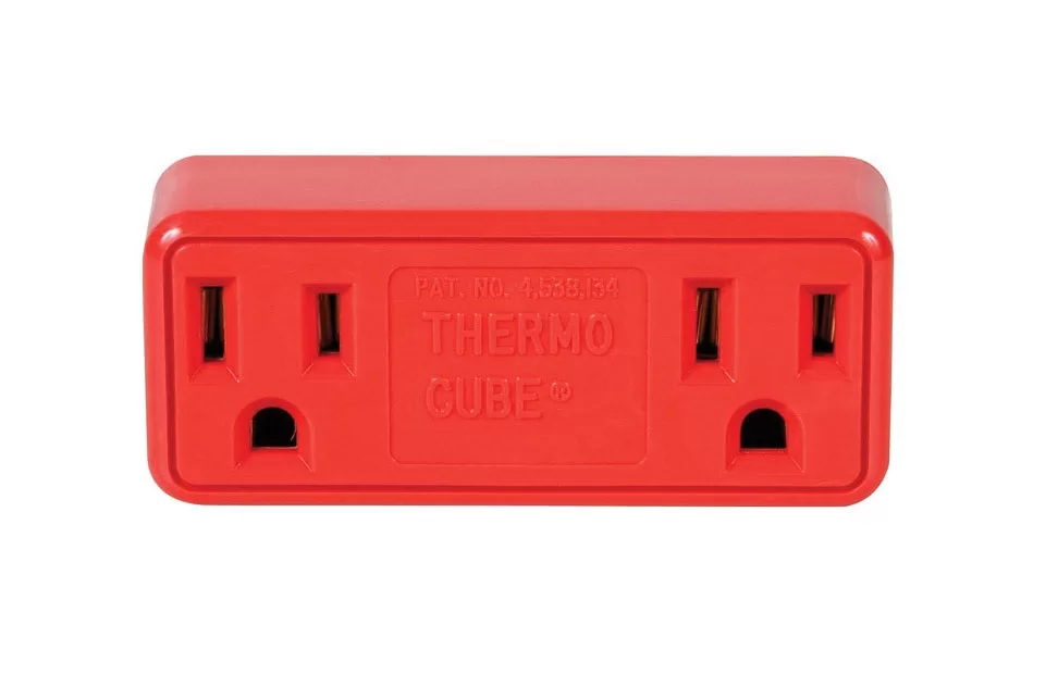 Farm Innovators TC-21 Thermo Cube Thermostatic Controlled Outlet Energy Efficiency, 15 Amp