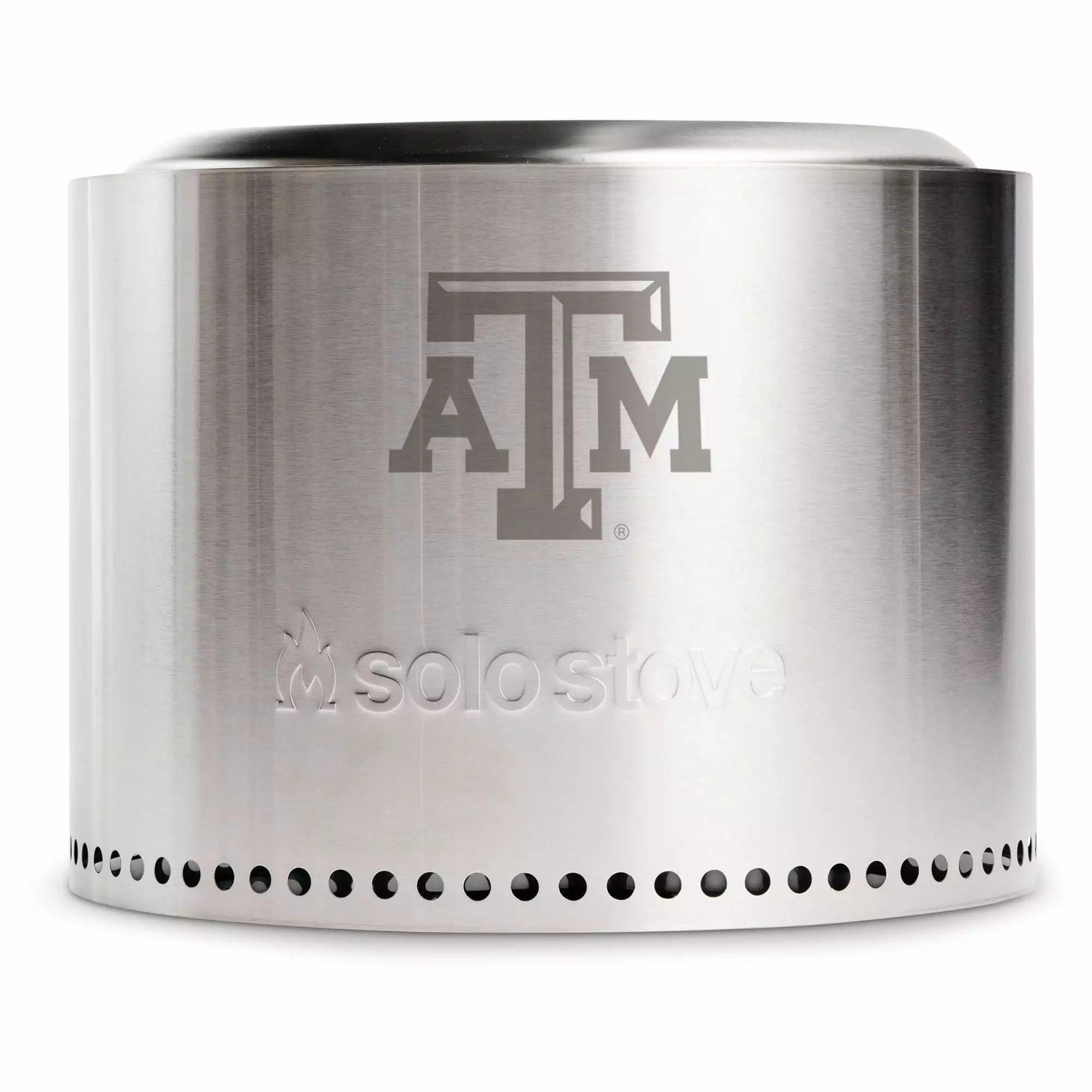 Solo Stove Texas &M Aggies Bonfire Fire Pit Smokeless Stainless Steel Outdoor Heater
