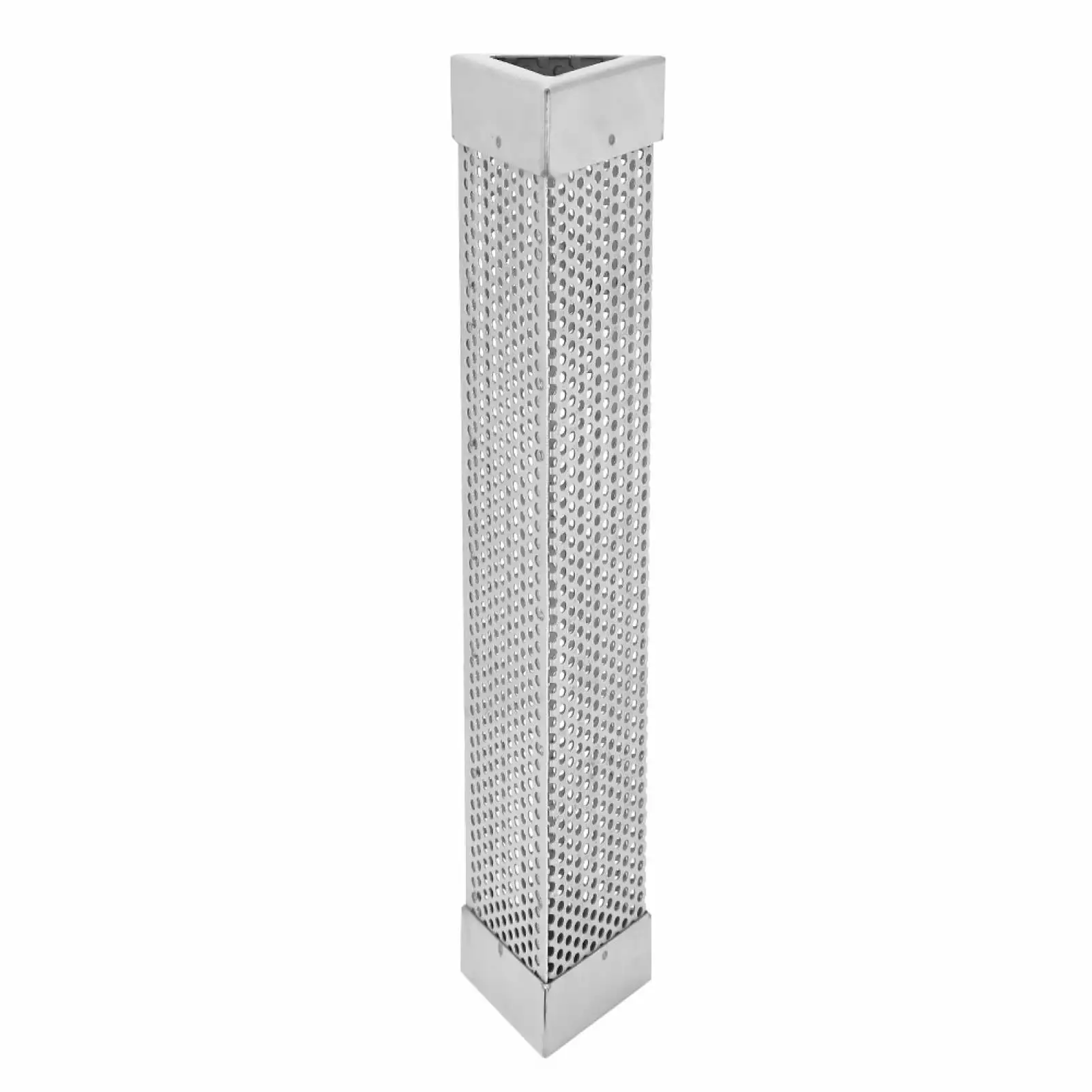 12in 304 Stainless Steel BBQ Smoker Tube Triangular Shaped Electric Charcoal Grill HFDR