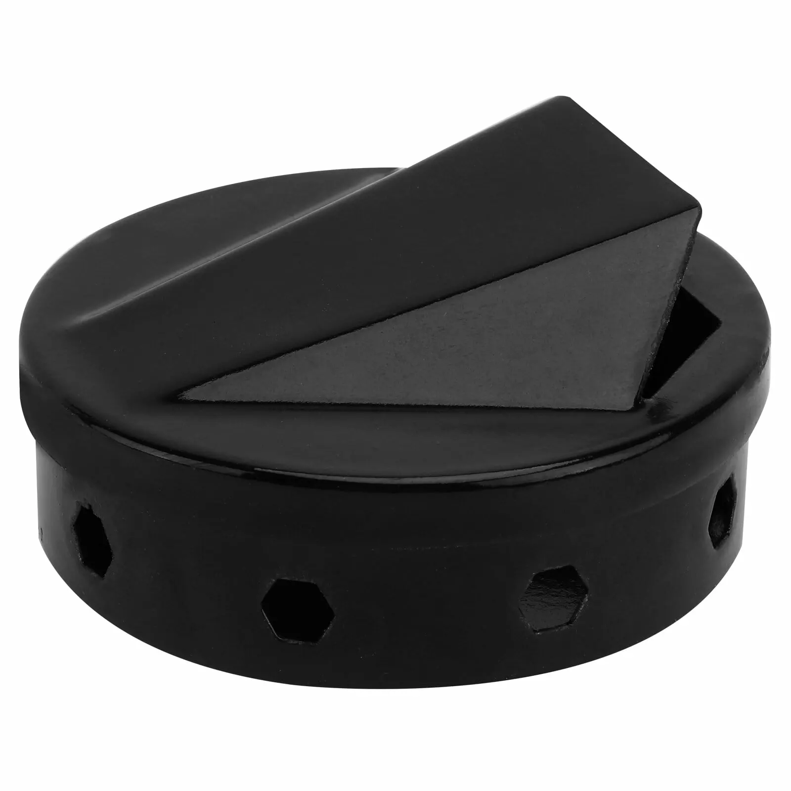 1PC Practical Stainless Steel Barbecue Smoker Tray Black Qiditong