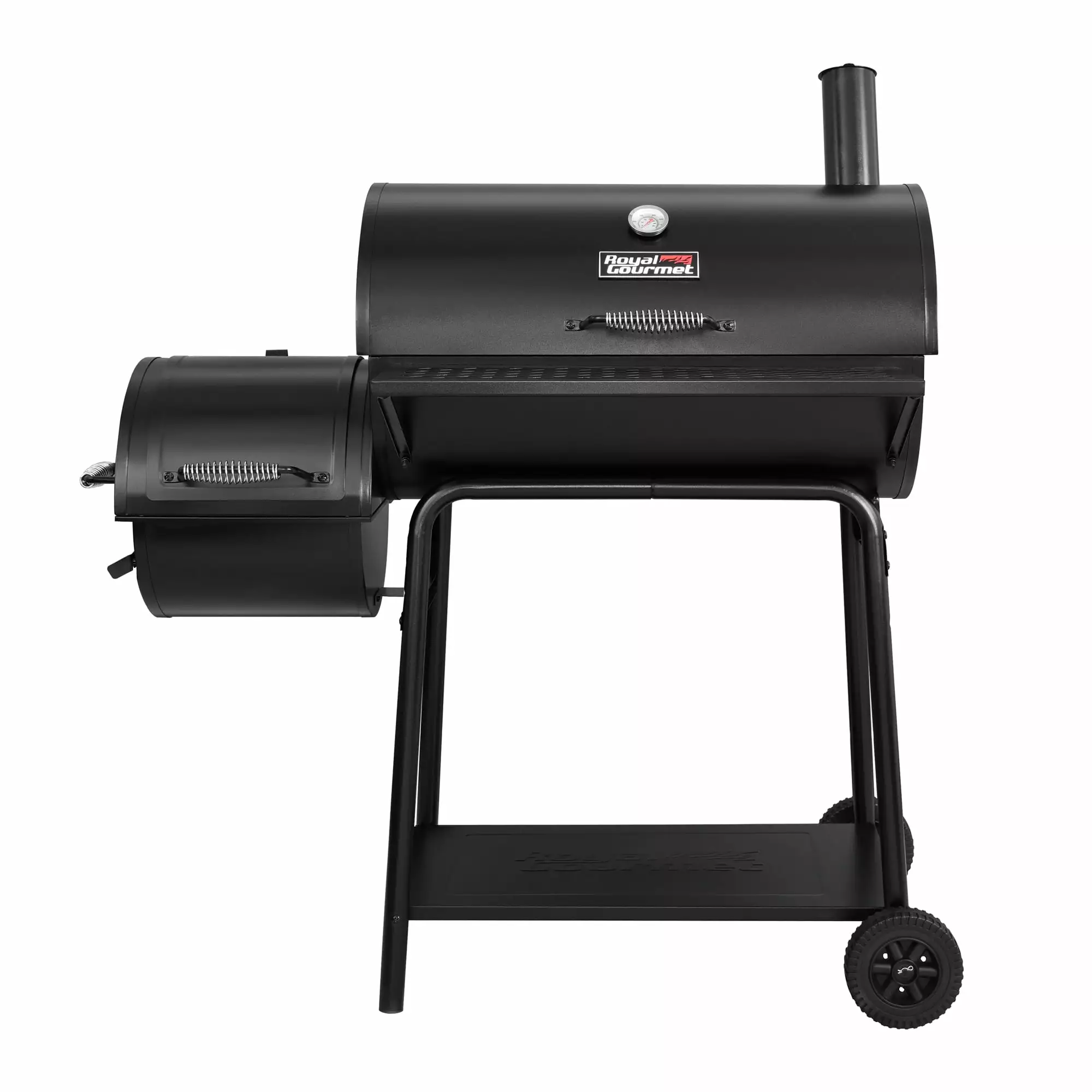 Royal Gourmet 30 Inch Charcoal Grill Offset Smoker Outdoor BBQ