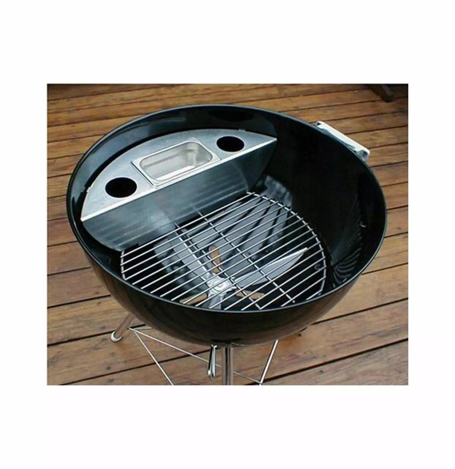 Lwory 2600 Weber Kettle Smoker Conversion Kit 26 Inch Grill