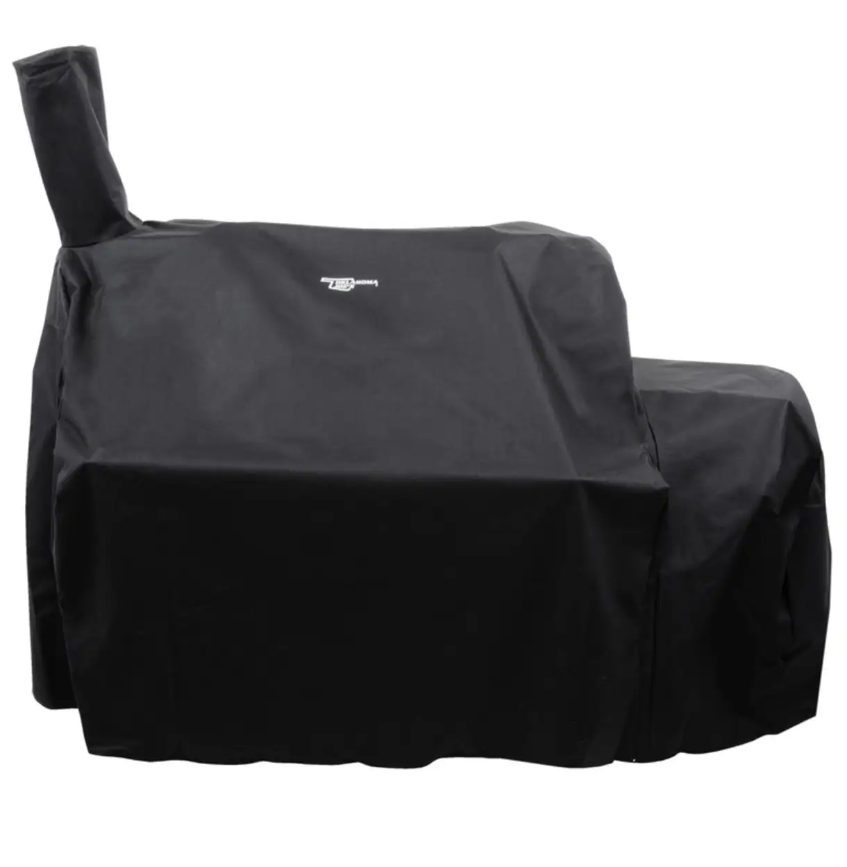 Oklahoma Joe's Highland Offset Smoker Cover Black Waterproof and UV Resistant