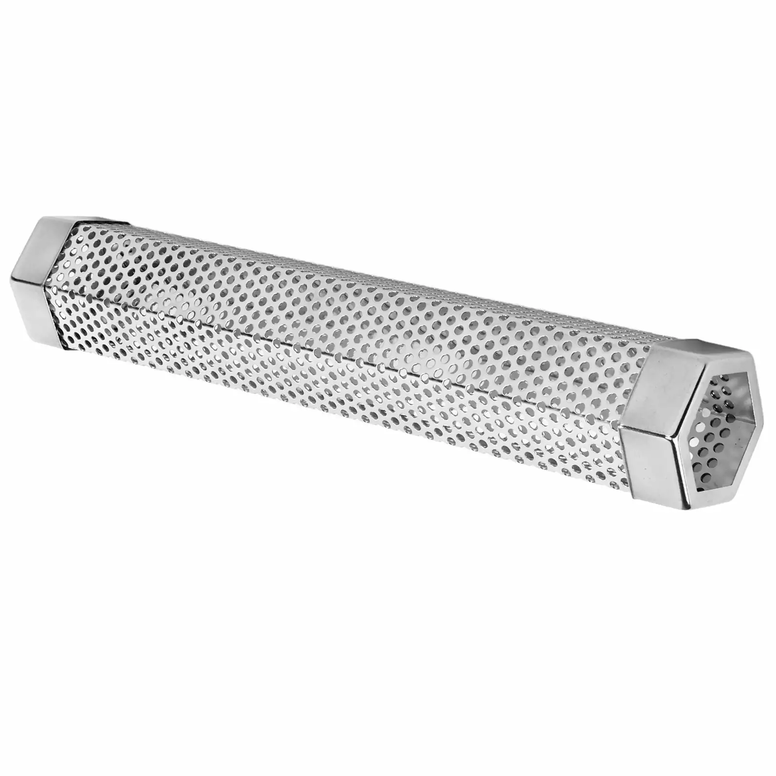 12 Inch Smoker Tube Rhombus Stainless Steel Pellet Smoker Tube BBQ Smoked Box Fruit Wood Barbecue Tools HFDR