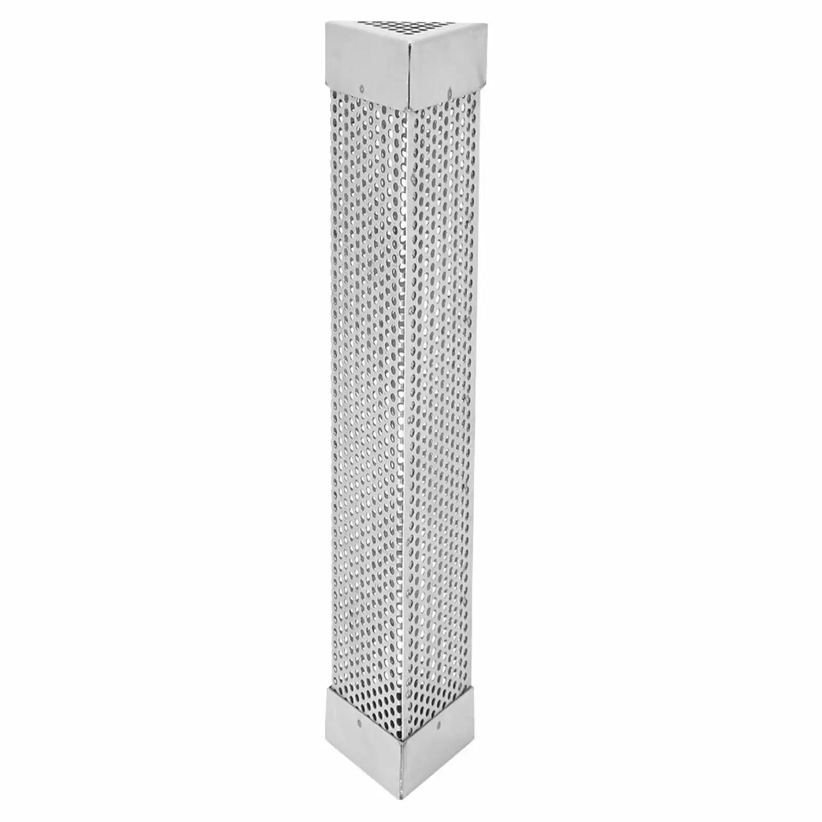 12in 304 Stainless Steel BBQ Smoker Tube Triangular Shaped Electric Charcoal Grill HRHousruse