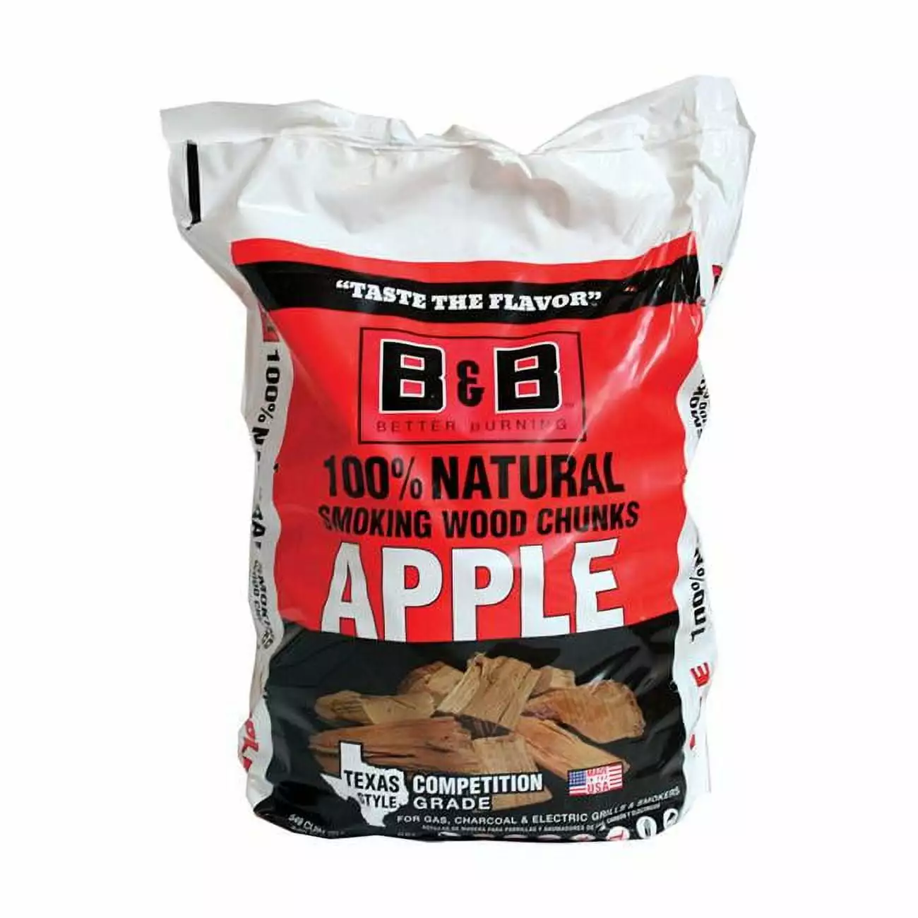 B&B Charcoal Apple Wood Smoking Chunks 549 cu. . BBQ and Smoking