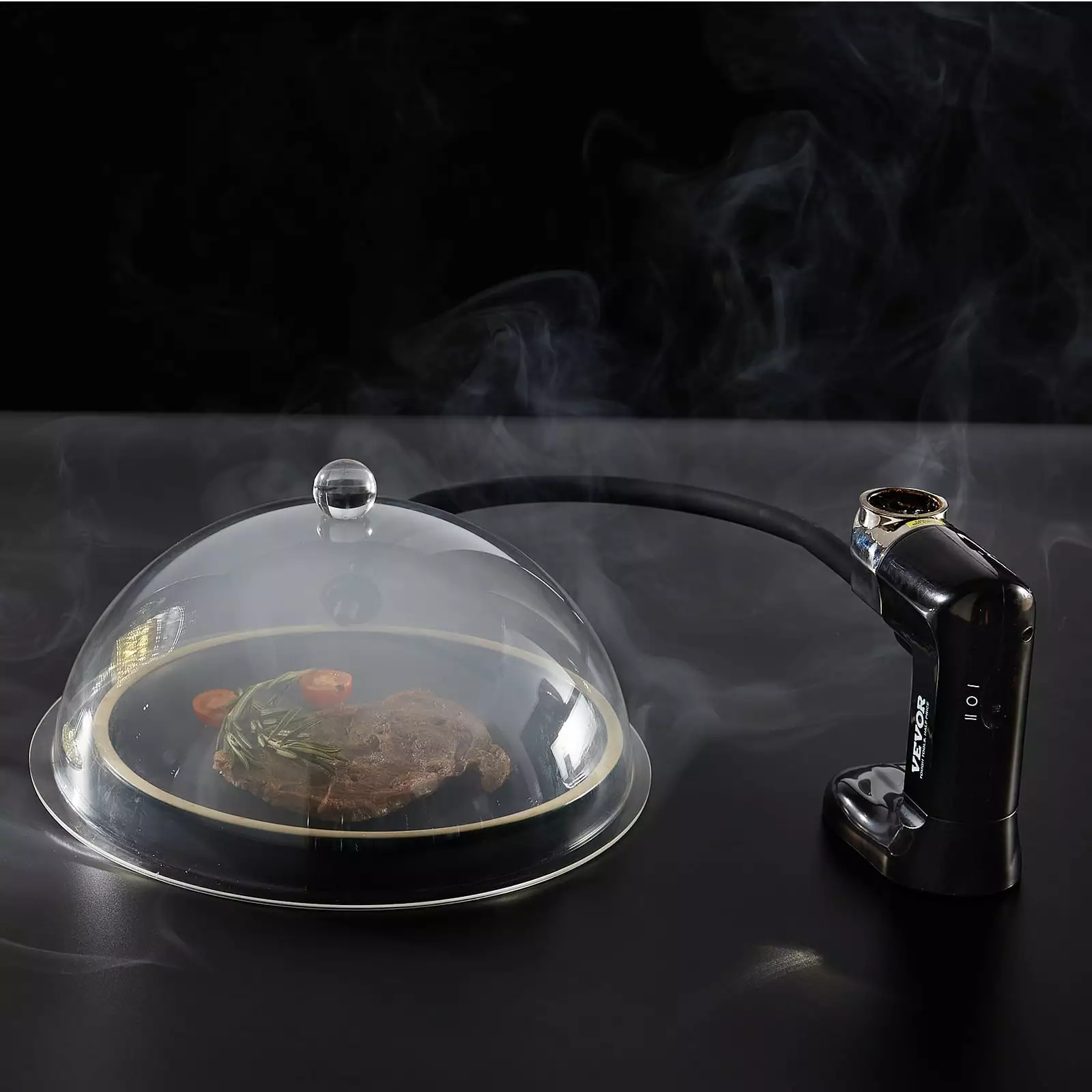 SKYSHALO Cocktail Smoking Gun Kit Handheld Food Drink Wood Smoke Infutilizer Travel-friendly
