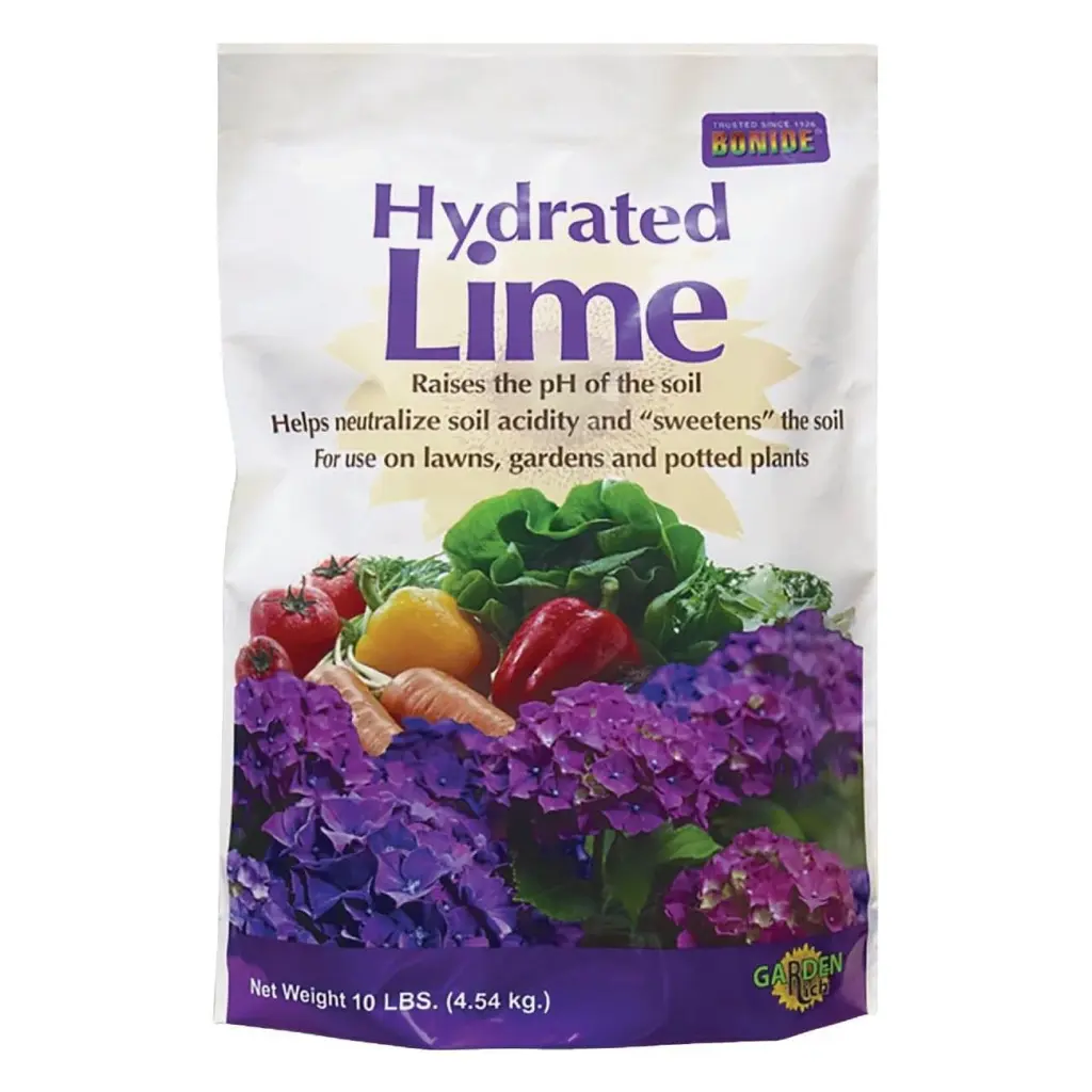 Bonide Hydrated Lime 10 lb - Soil Amendment Lawns and Gardens