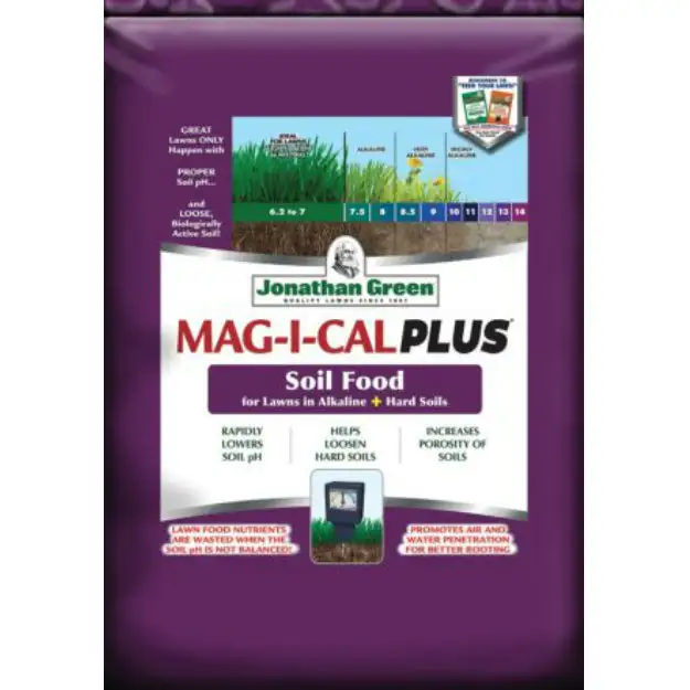 Jonathan Green 11357 MAG-I-CAL Plus Lawns Alkaline and Hard Soil Covers 15000 Sq.Ft.