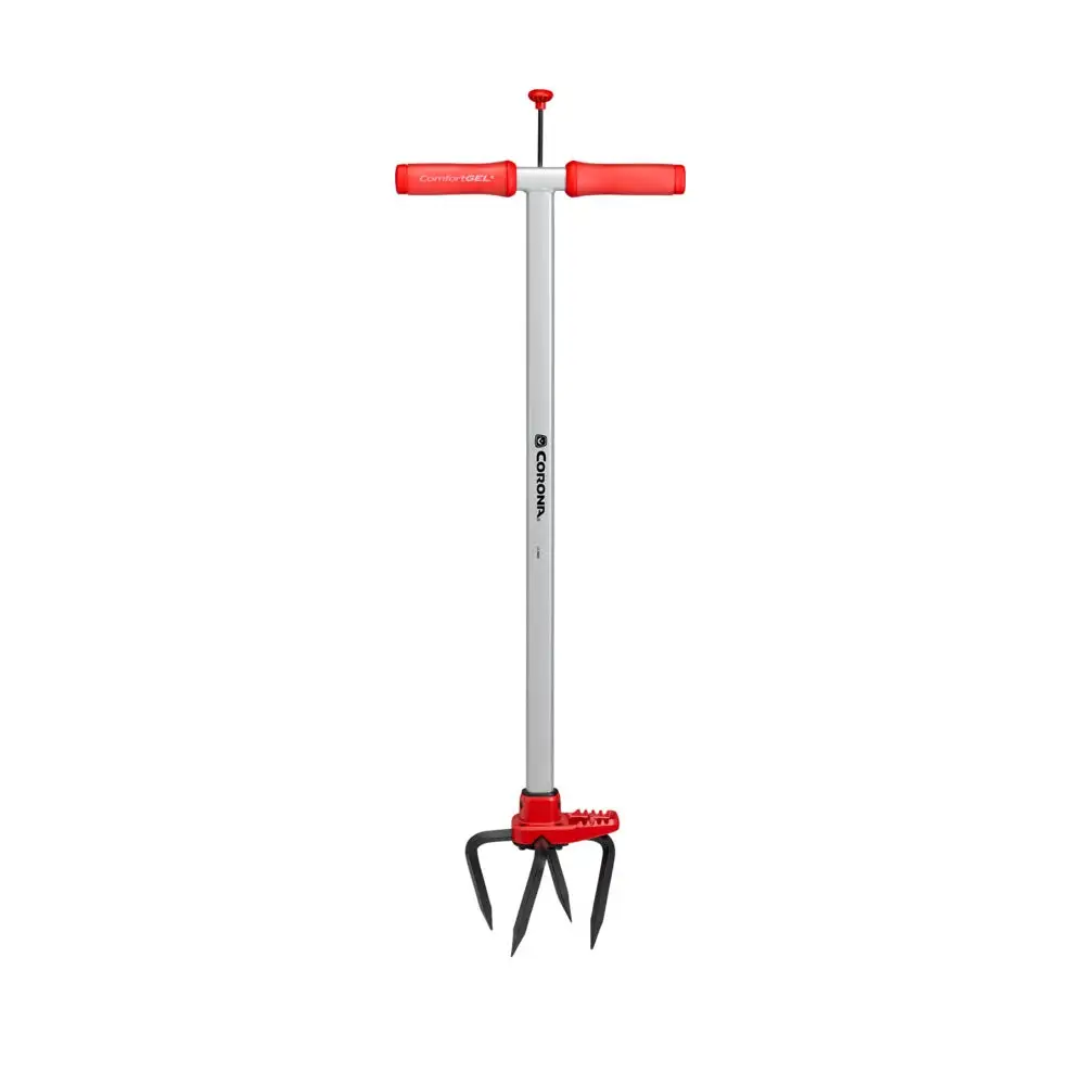 Corona LG 3624 ComfortGEL Ergonomic Handle Soil Ripper Steel Red 32 Inch