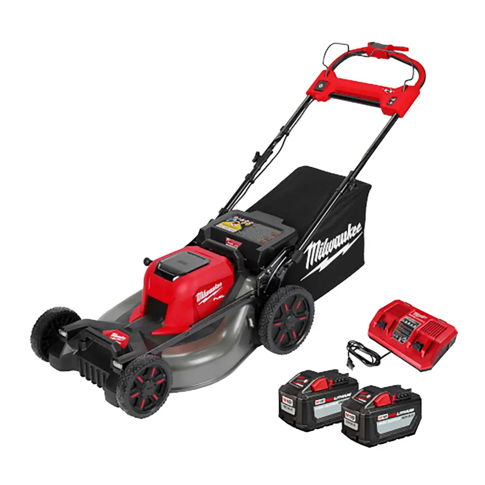 Portable Power Station M18 21'' RWD Self-Propelled Mower Kit, 2 M18 FUEL Battery and Charger Included