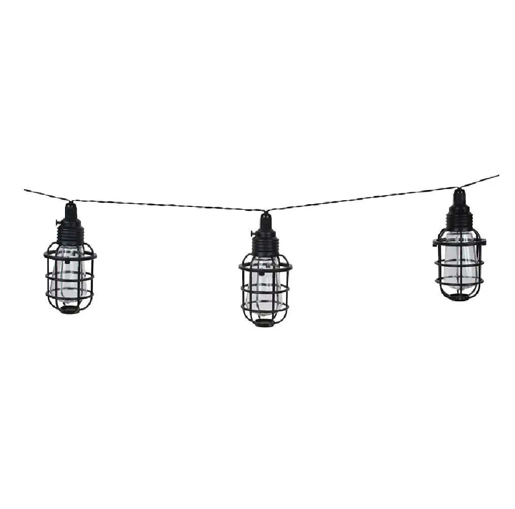 Boston Harbor 27099 Solar String Lantern Light Plastic Outdoor Decorative Lighting