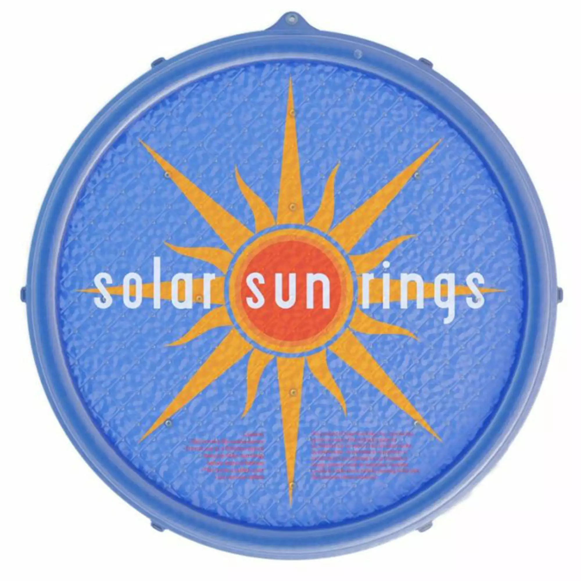 Solar Sun Rings UV Resistant Pool Spa Heater - Blue Circular Solar Cover Swimming Pools