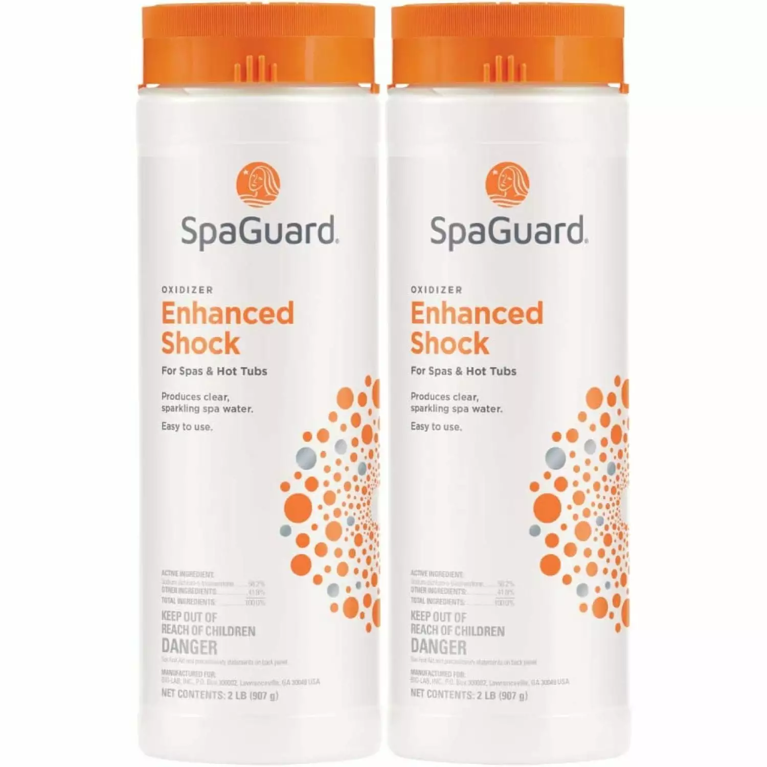 SpaGuard Enhanced Shock 2 lb 2 Pack Hot Tub Water Treatment