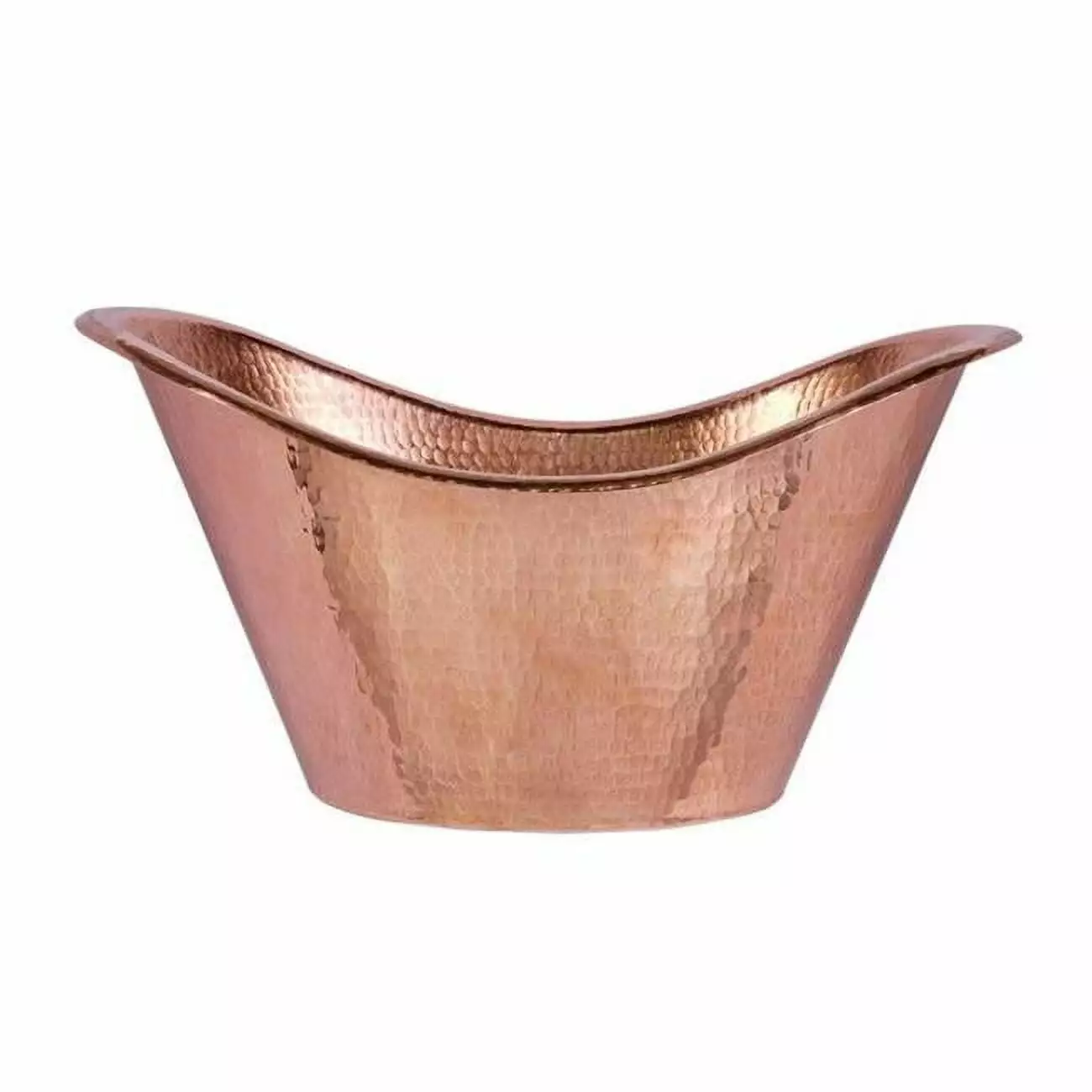 18 Gauge Oval Copper Cooler 8 x 9 x 15 Decorative and Functional Use Ricki's Rugs