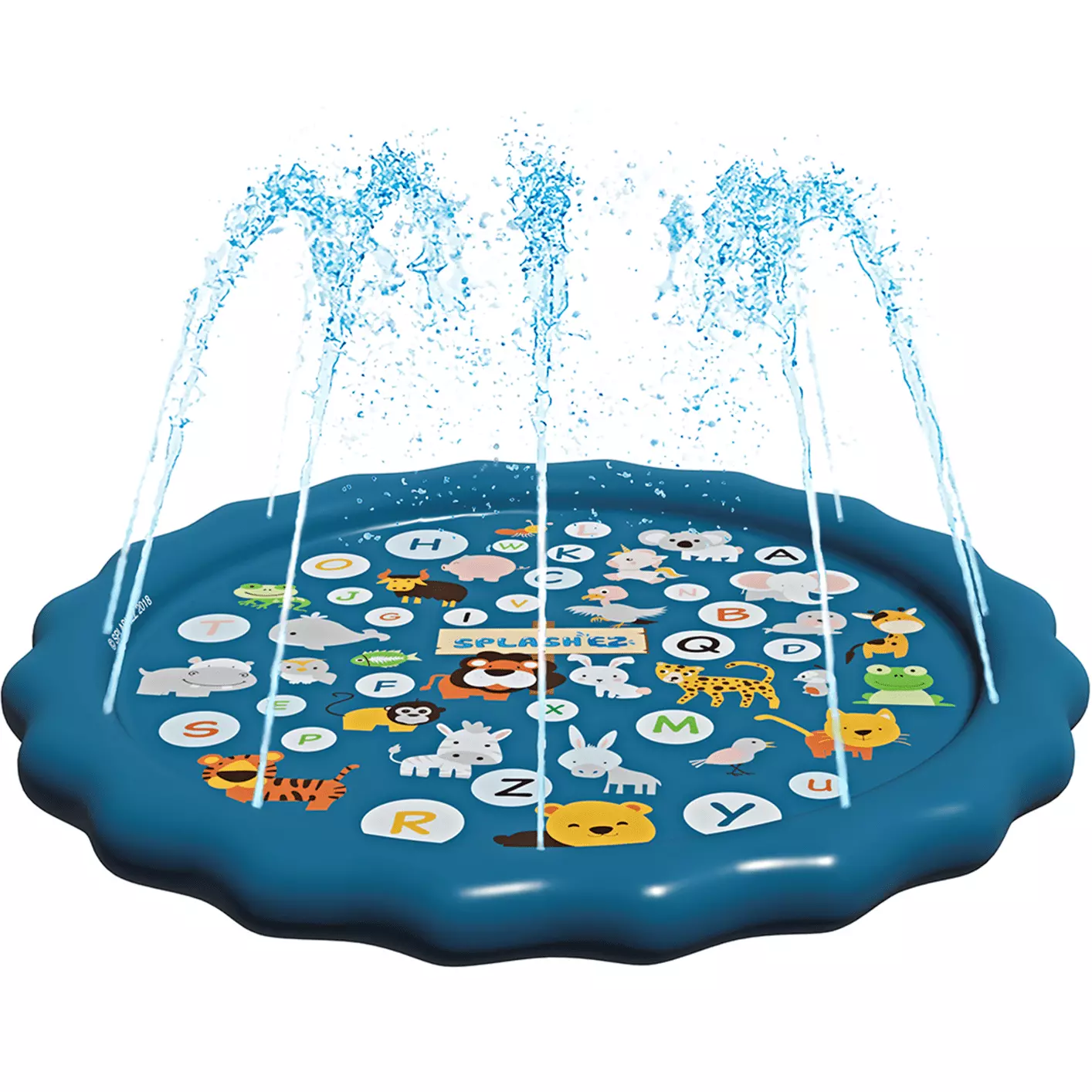 SplashEZ Splash Pad Baby Pool and Sprinkler Kids