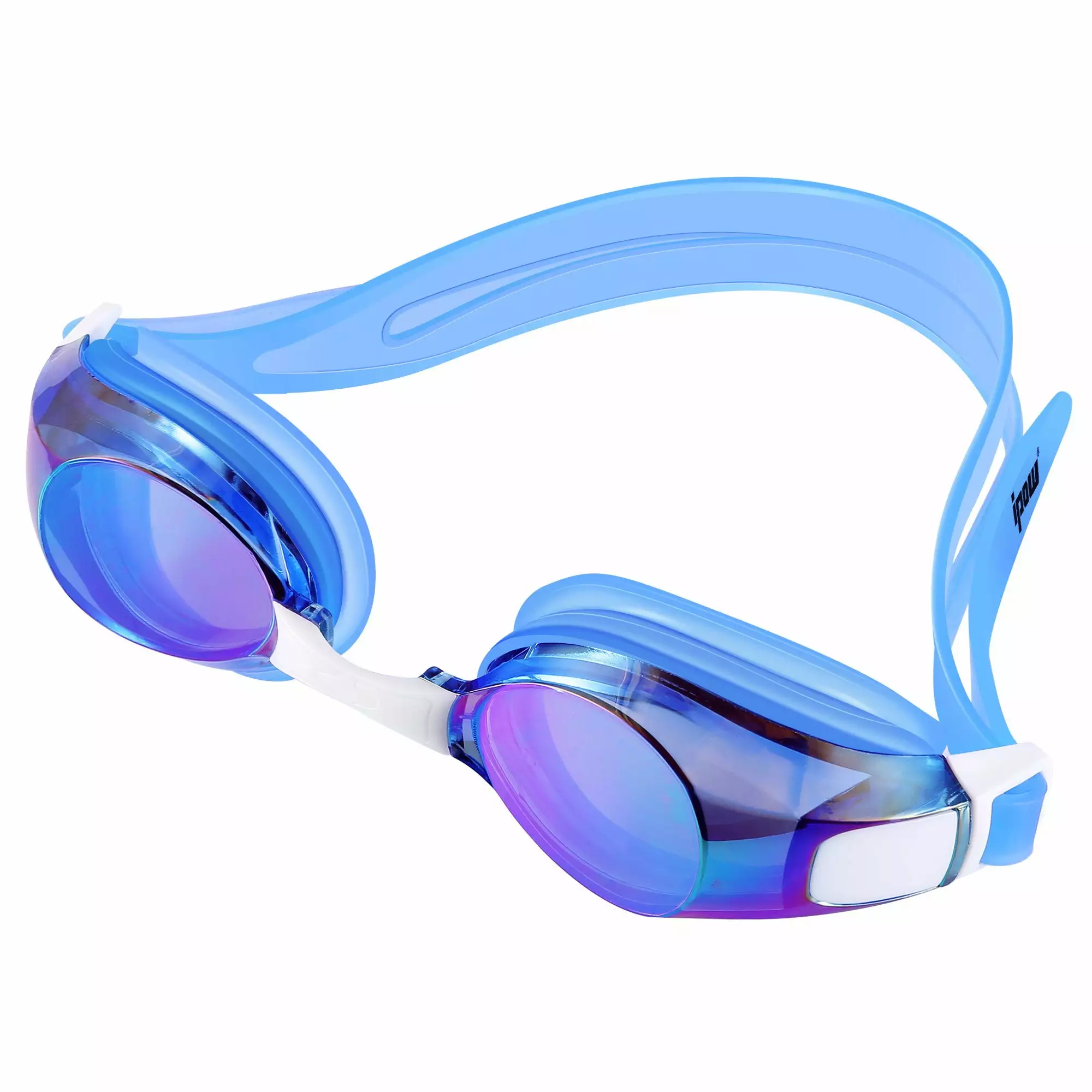 IPOW Blue Pool Water Polo Diving Triathlon Swimming Sport Goggles