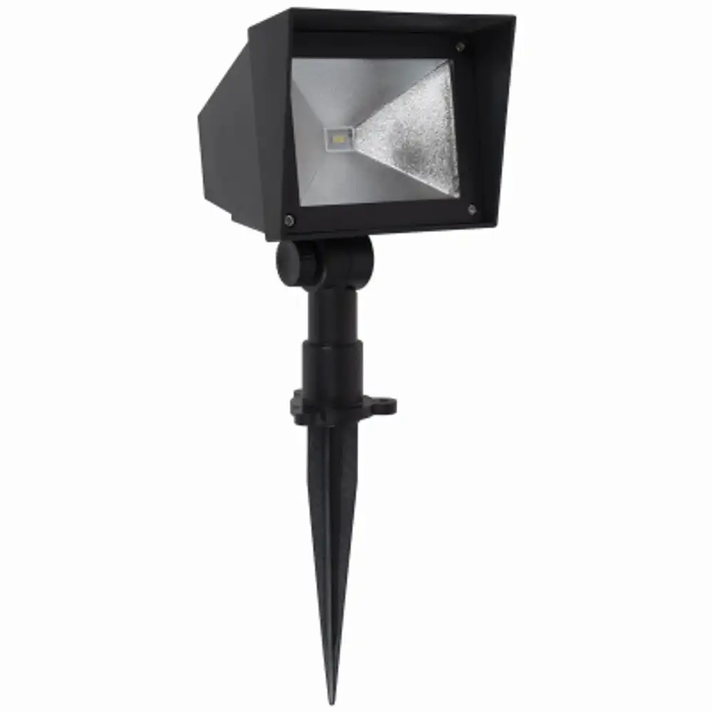 Fusion 27001 Solar Spotlight Plastic Square Lens 20 Lumen Outdoor Garden Light