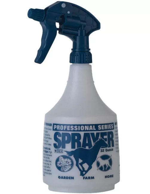 Little Giant PS32BLUE Spray Bottle 32 Oz Heavy Duty Chemical Resistant