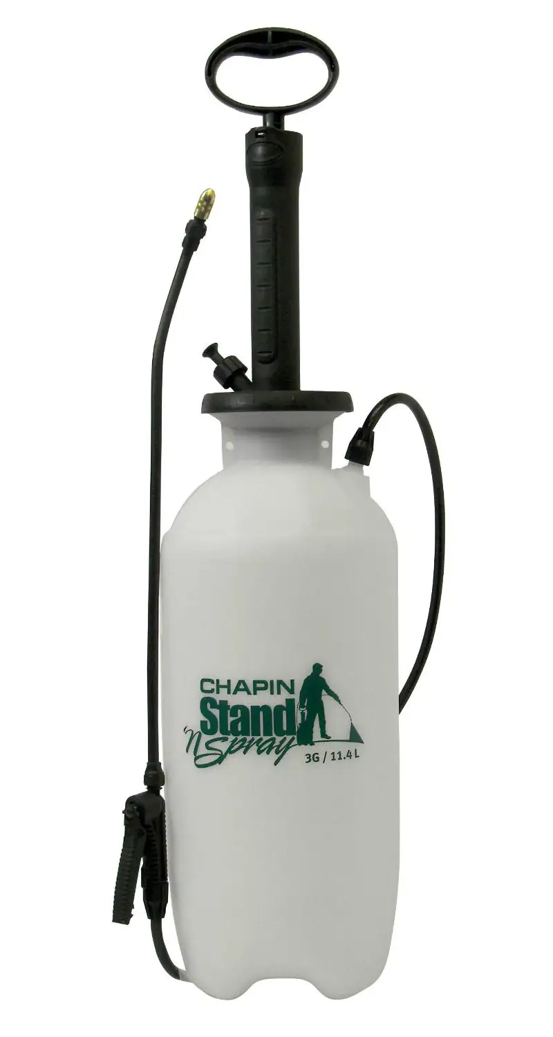Chapin 29003 Stand 'N Spray No Bend Poly Sprayer 3 Gallon Garden Sprayer
