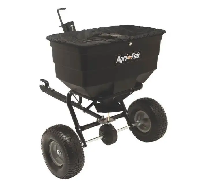 Agri-Fab 45-0329 Tow-Behind Broadcast Spreader 175 lbs Capacity Lawn Fertilizer Spreader