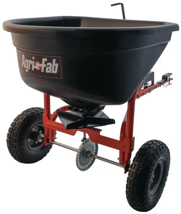 Agri-Fab 45-0527 Tow Broadcast Spreader 110 lbs Capacity Lawn Spreader