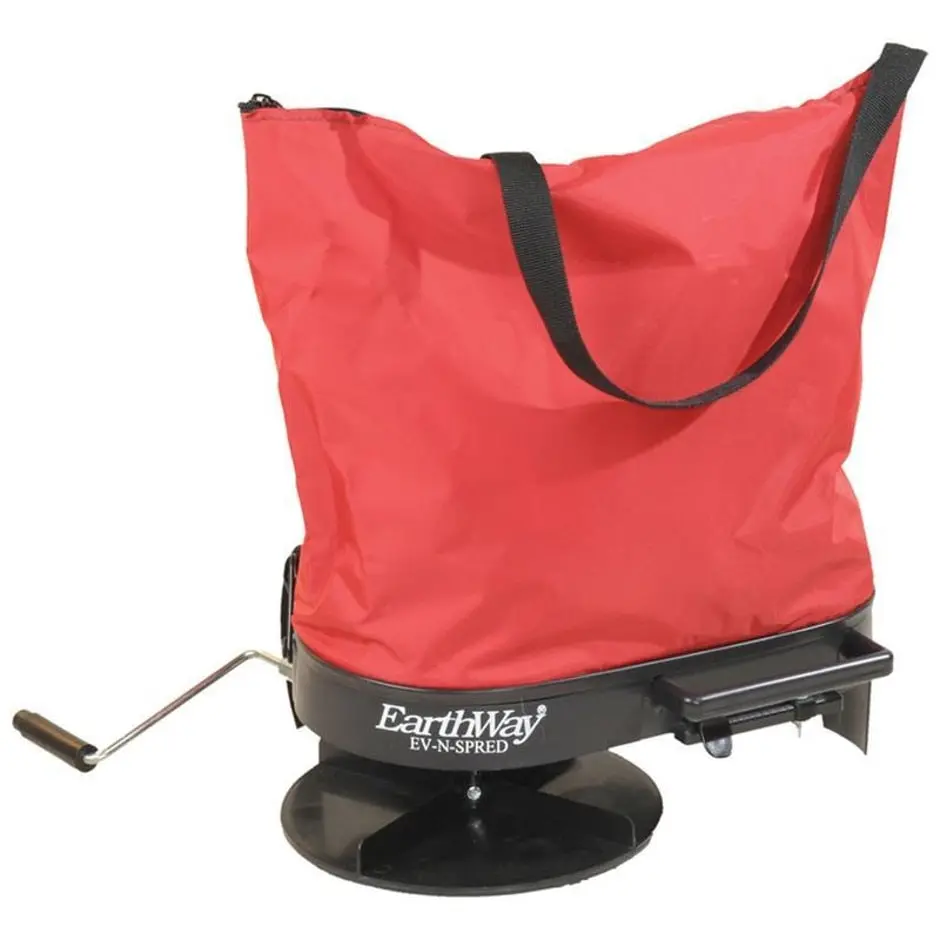 Nylon Bag Spreader Easy Lawn Fertilizing Earthway