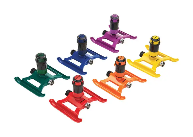 Dramm ColorStorm Metal Sled Base Gear Drive Sprinkler Head Covers 2827 sq ft