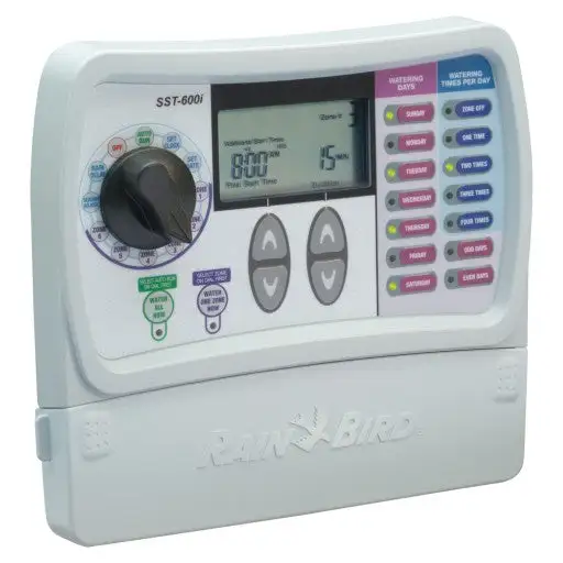 Rain Bird SST-600I Indoor Simple to Set 6-Station Irrigation Timer