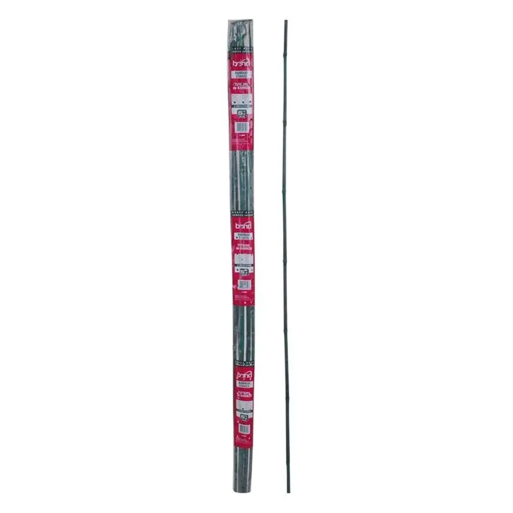 Green Bamboo Stakes 6 ft Garden Edging and Fencing Bond