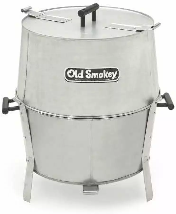 Old Smokey Charcoal Grill #22 Large Heavy Duty Outdoor BBQ