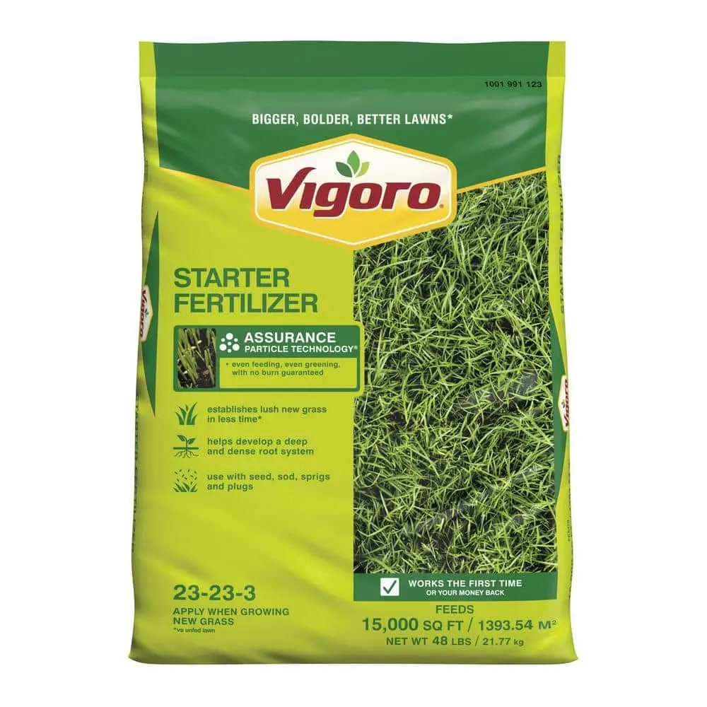 Vigoro Starter Fertilizer 48 lb 15,000 sq ft Lawn Care