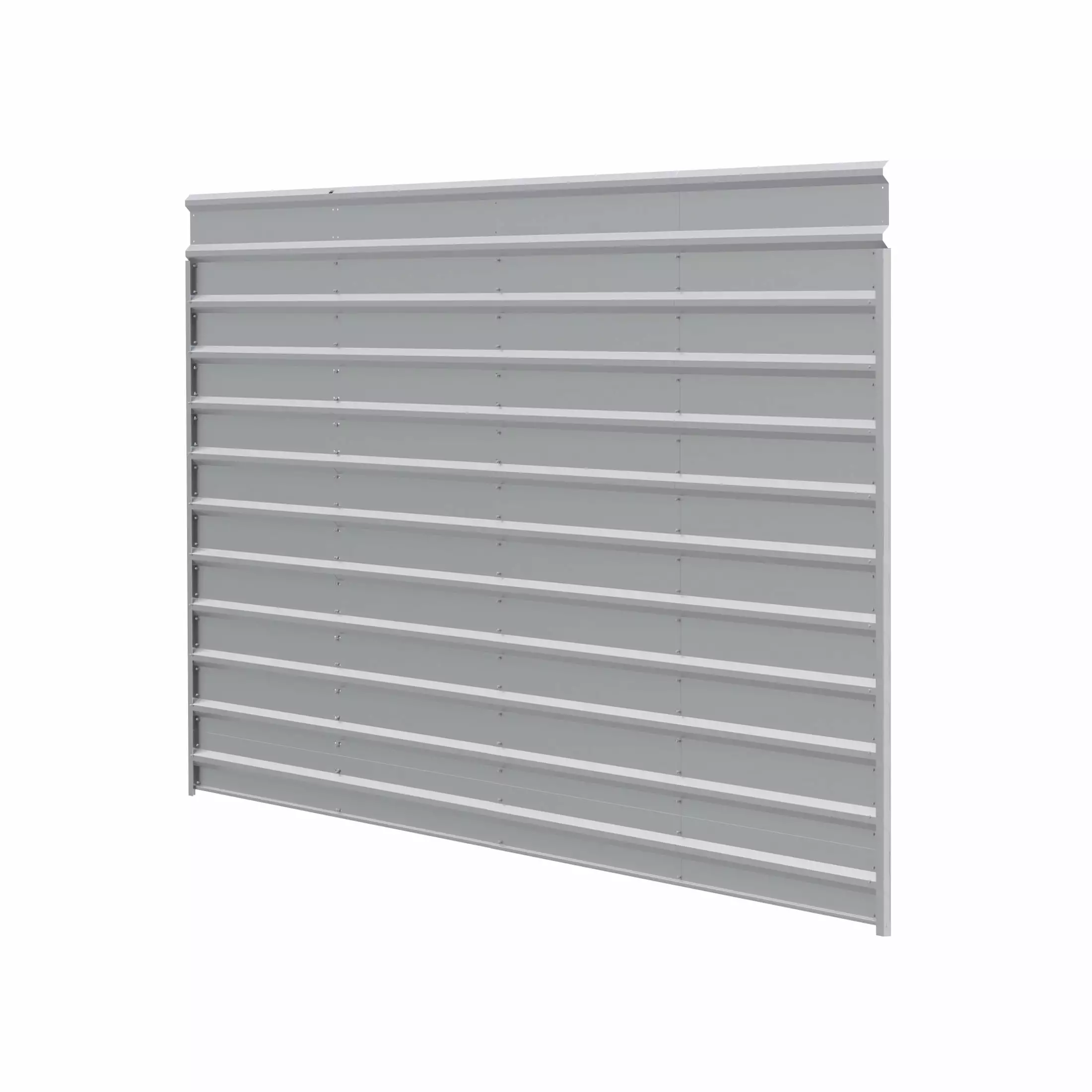 Arrow 20ft x 9ft Eggshell One Sided Steel Carport Enclosure Vehicle and Storage Protection