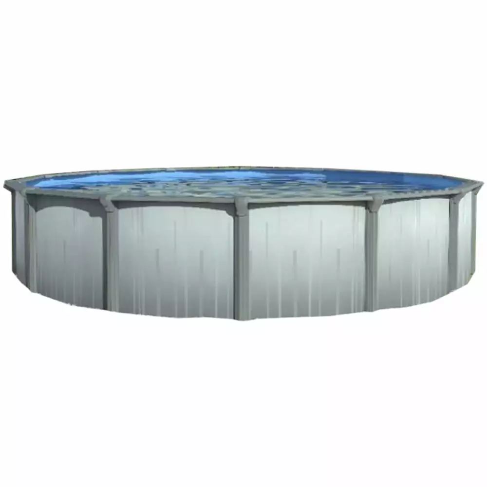 Lake Effect Pools 18' Round 52 Steel-Sided Wall Aqua Brook Aboveground Swimming Pool