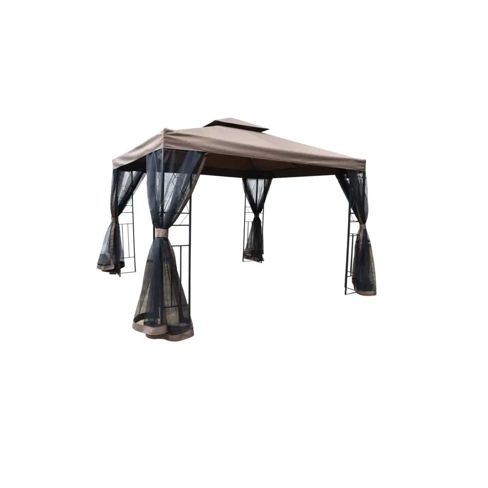 Seasonal Trends 59661 10x10 Feet Steel Gazebo Netting Outdoor