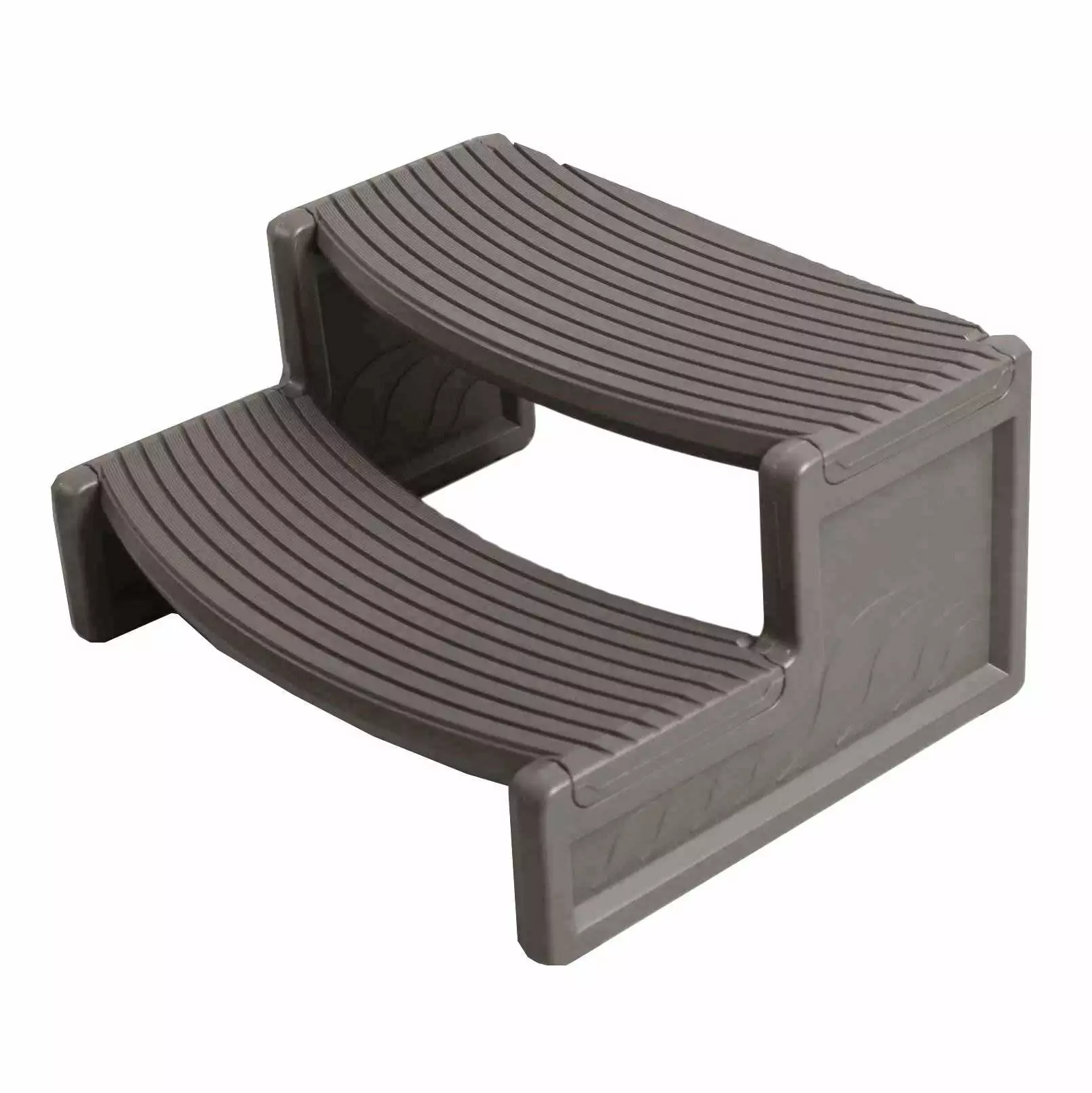 Confer Plastics Handi-Step Hot Tub Stairs Spas Deep Grey