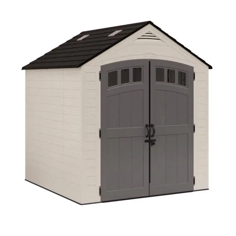 Suncast Cloverdale 7x7 ft Gray Plastic Horizontal Peak Storage Shed Floor Kit