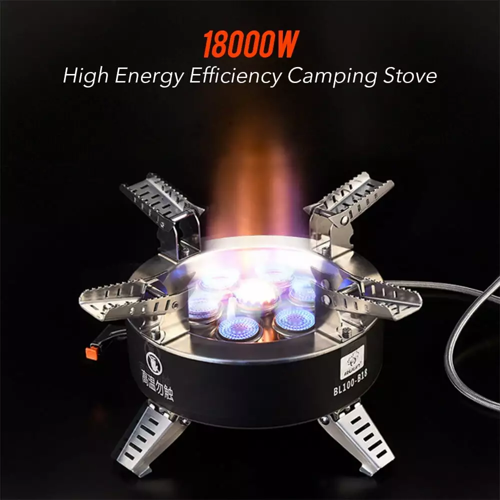 18000W Windproof Stove Zdhf High Power Outdoor Cooking Stove Andoer