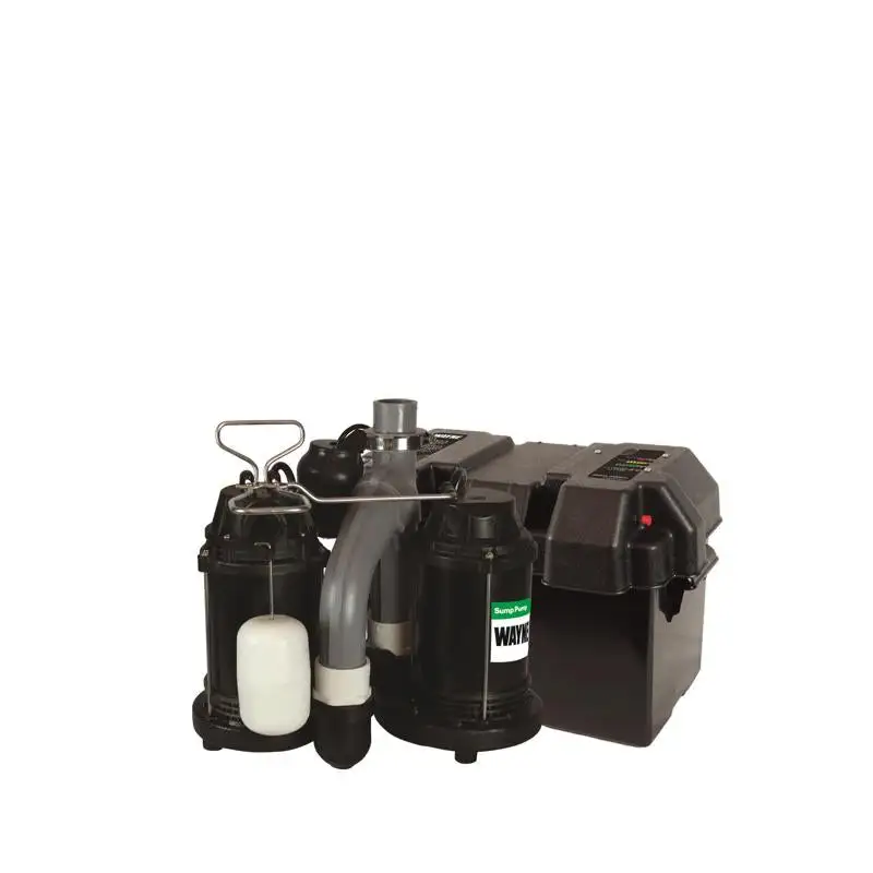 Wayne 1/2 HP 5100 GPH Cast Iron Vertical Float Switch AC Sump Pump Reliable