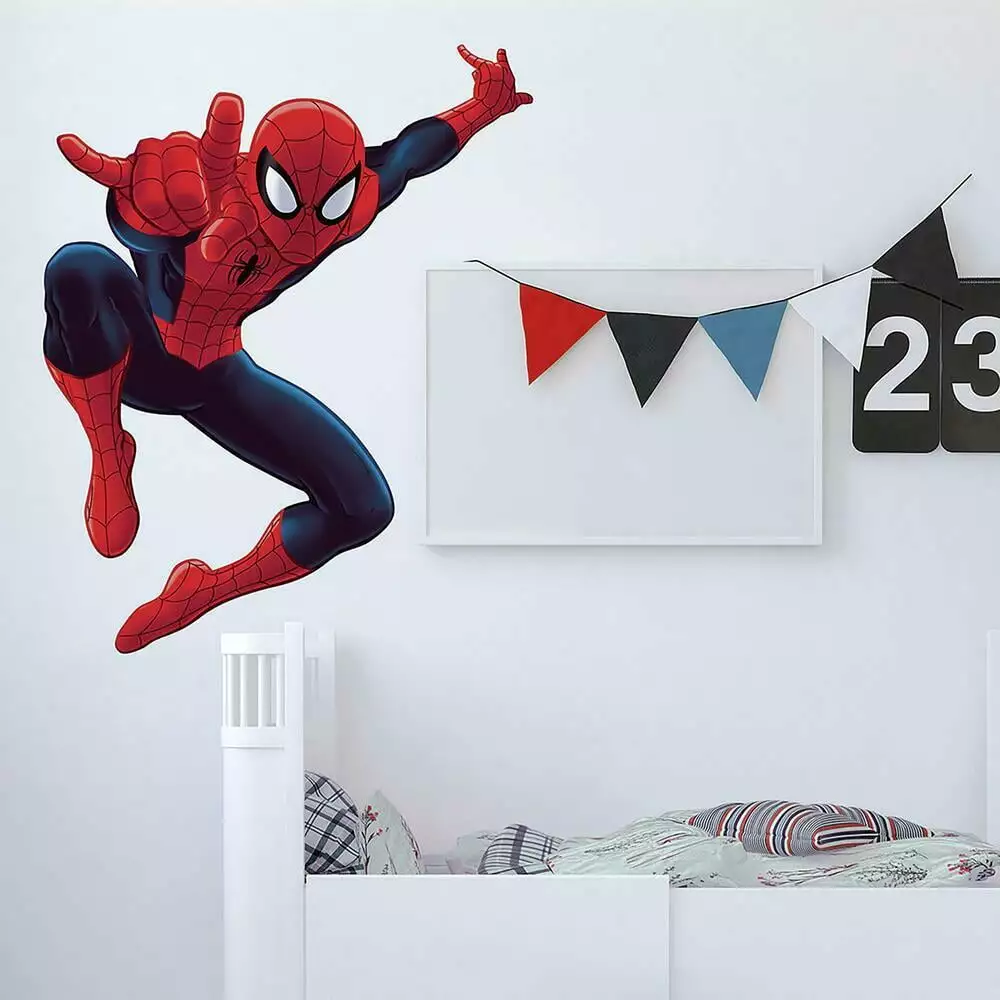 Supreme Spider-Man Giant Peel and Stick Wall Decals Marvel Fans Room Decor RoomMates