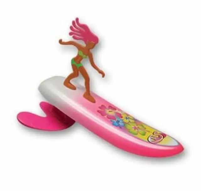 Surfer Dudes Wave Powered Mini-Surfer and Surfboard Toy Bali Bobbi