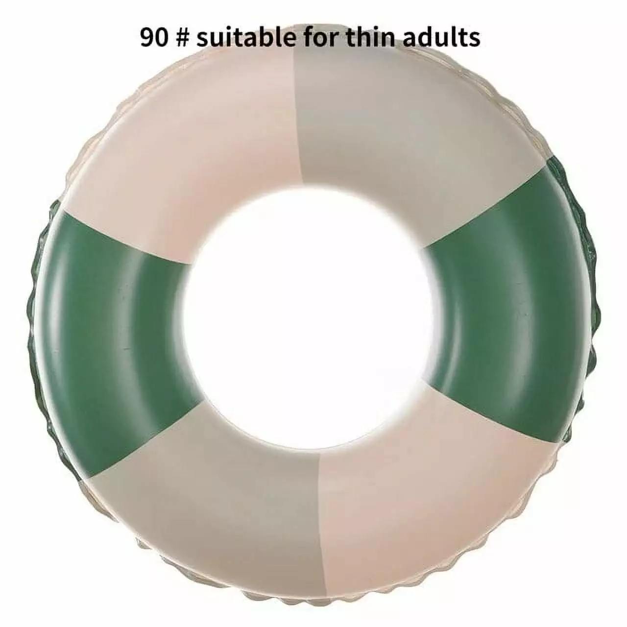 Vintage Stripe Swim Ring Float Inflatable Toy Swimming Ring Tube Children Adult Pool Beach Water