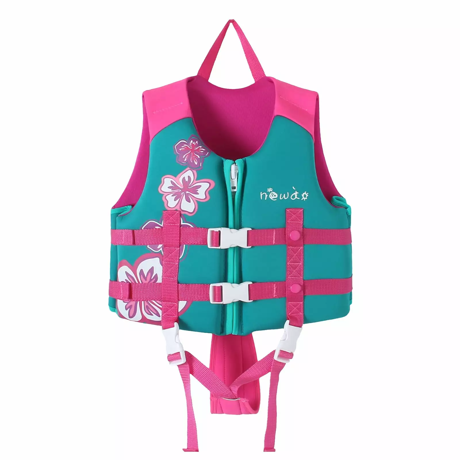 Frostluinai Toddler Life Jacket Swim Vest Kids Watersports Safety Flotation Device