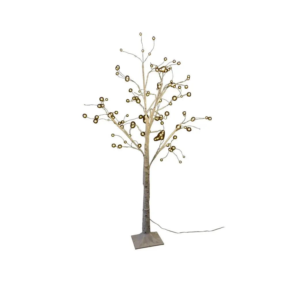 Santas Forest 23605 Tree Galvanized Metal Candle Holiday Centerpiece